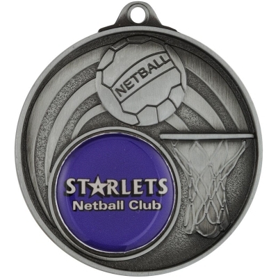 Netball Medal – Insert Option