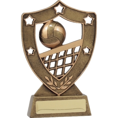 Volleyball Gold Shield