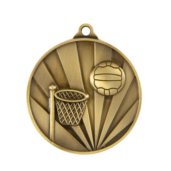 1077-8BR: Sunrise Medal-Netball