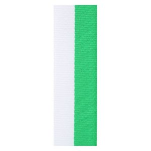 Green / White Ribbon