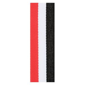 Red / White / Black Ribbon