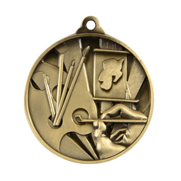 1076-46BR: Sunrise Medal-Art