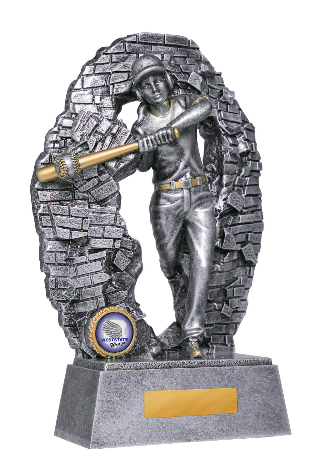 1010-5FC Breaking Down Barriers-Baseball Female