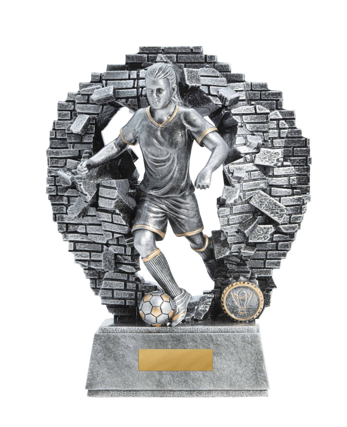 1010-9FE Breaking Down Barriers-Football Female