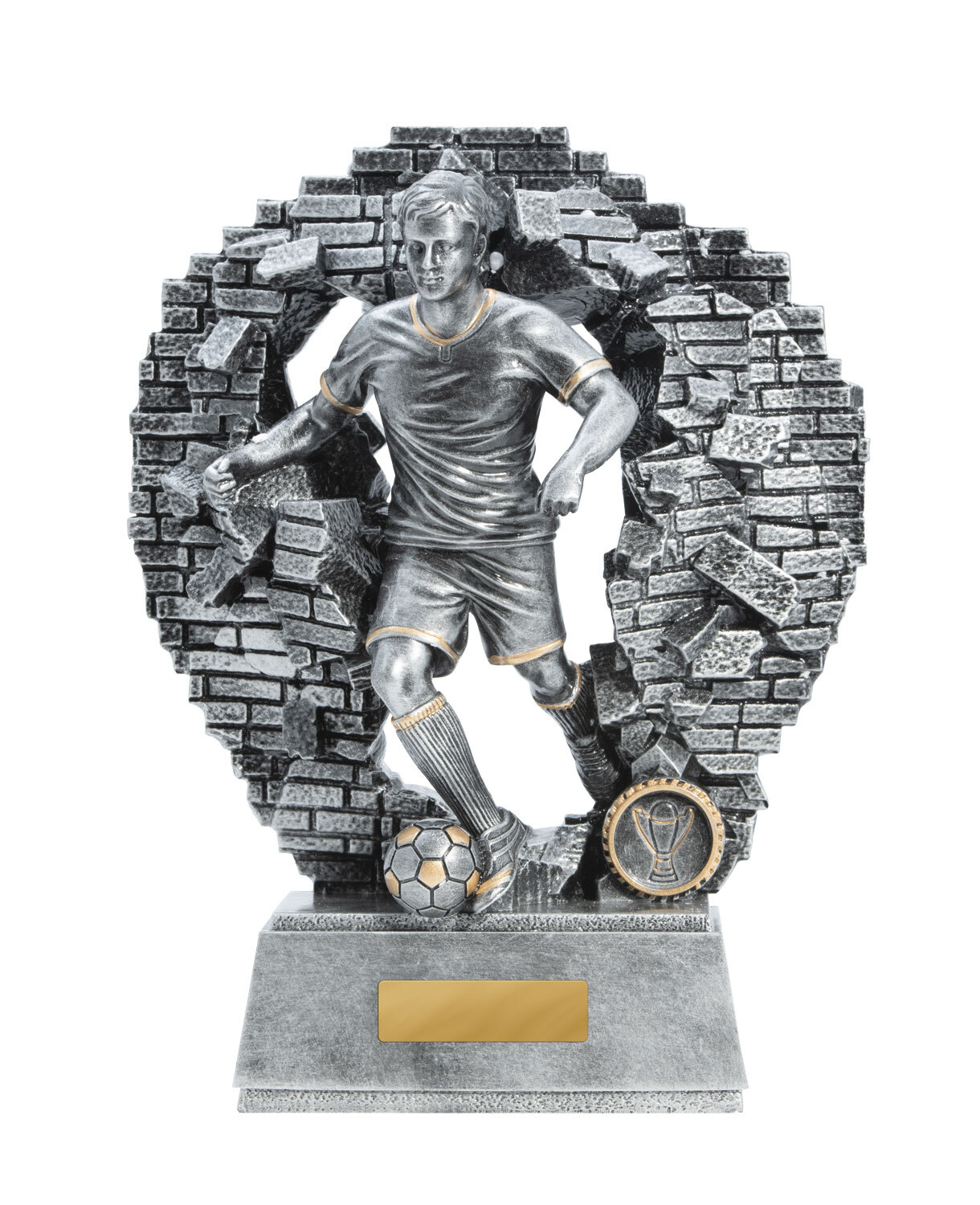 1010-9ME Breaking Down Barriers-Football Male