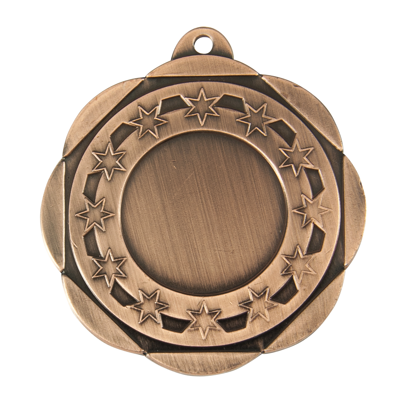 1047BR Generic 25mm Centre Wreath Medal