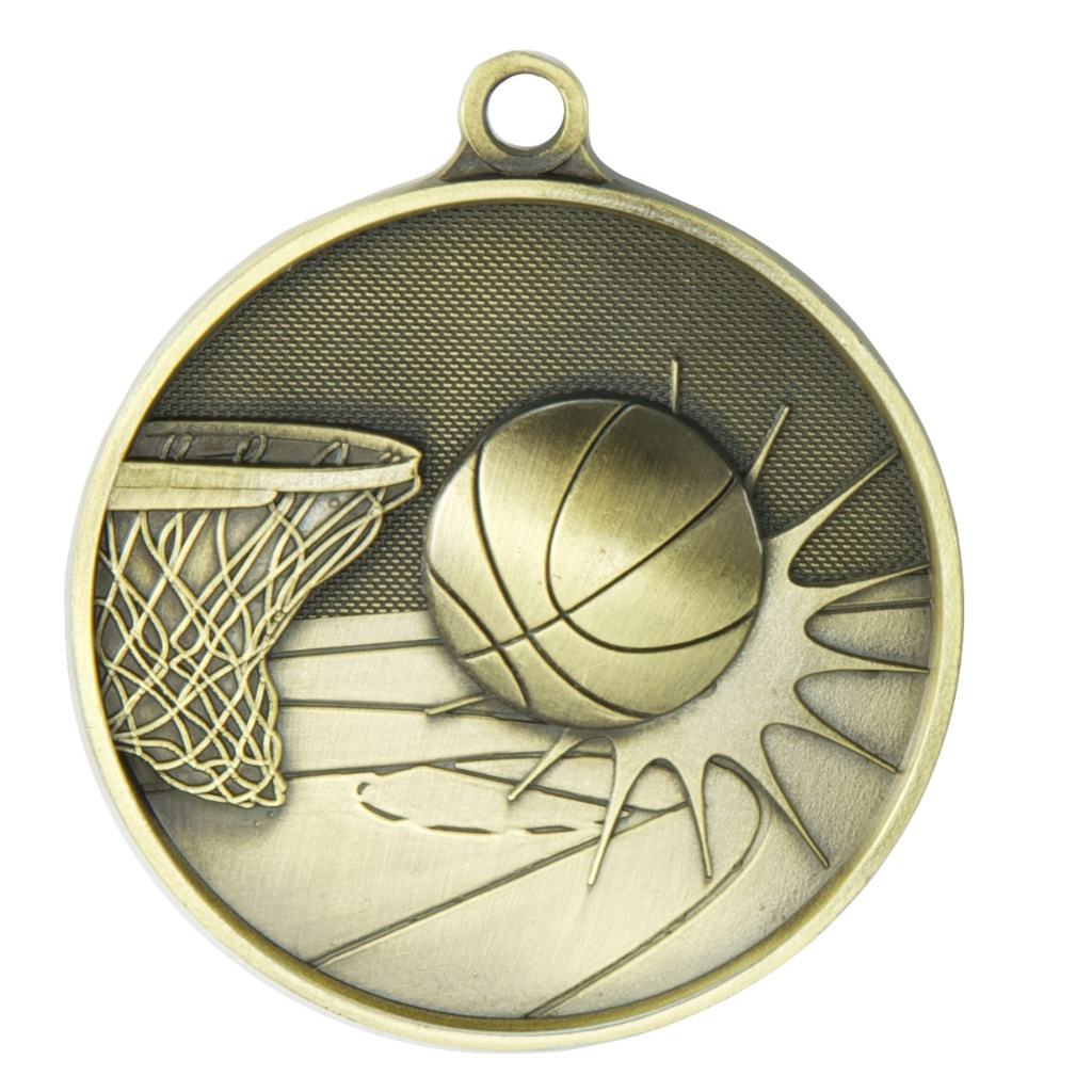 1050-7G Supreme Medal - Basketball