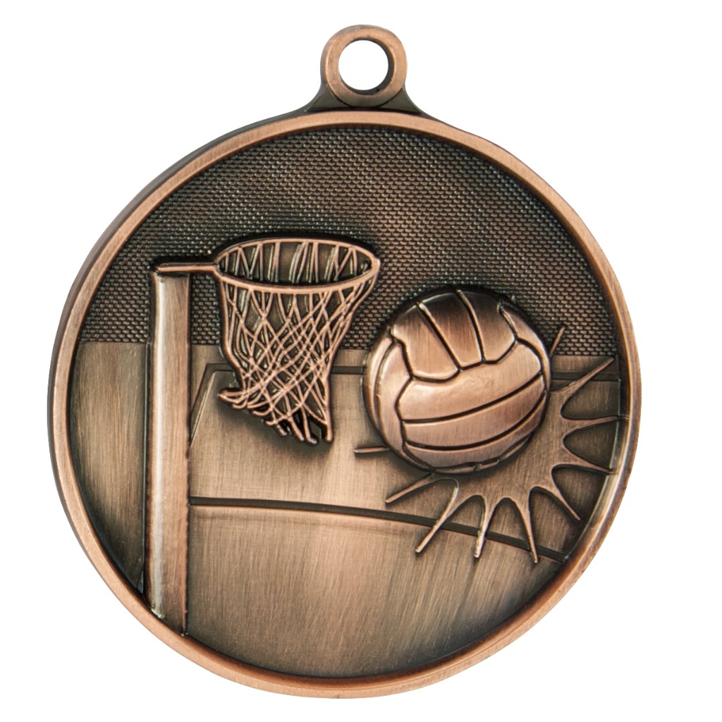 1050-8BR Supreme Medal - Netball