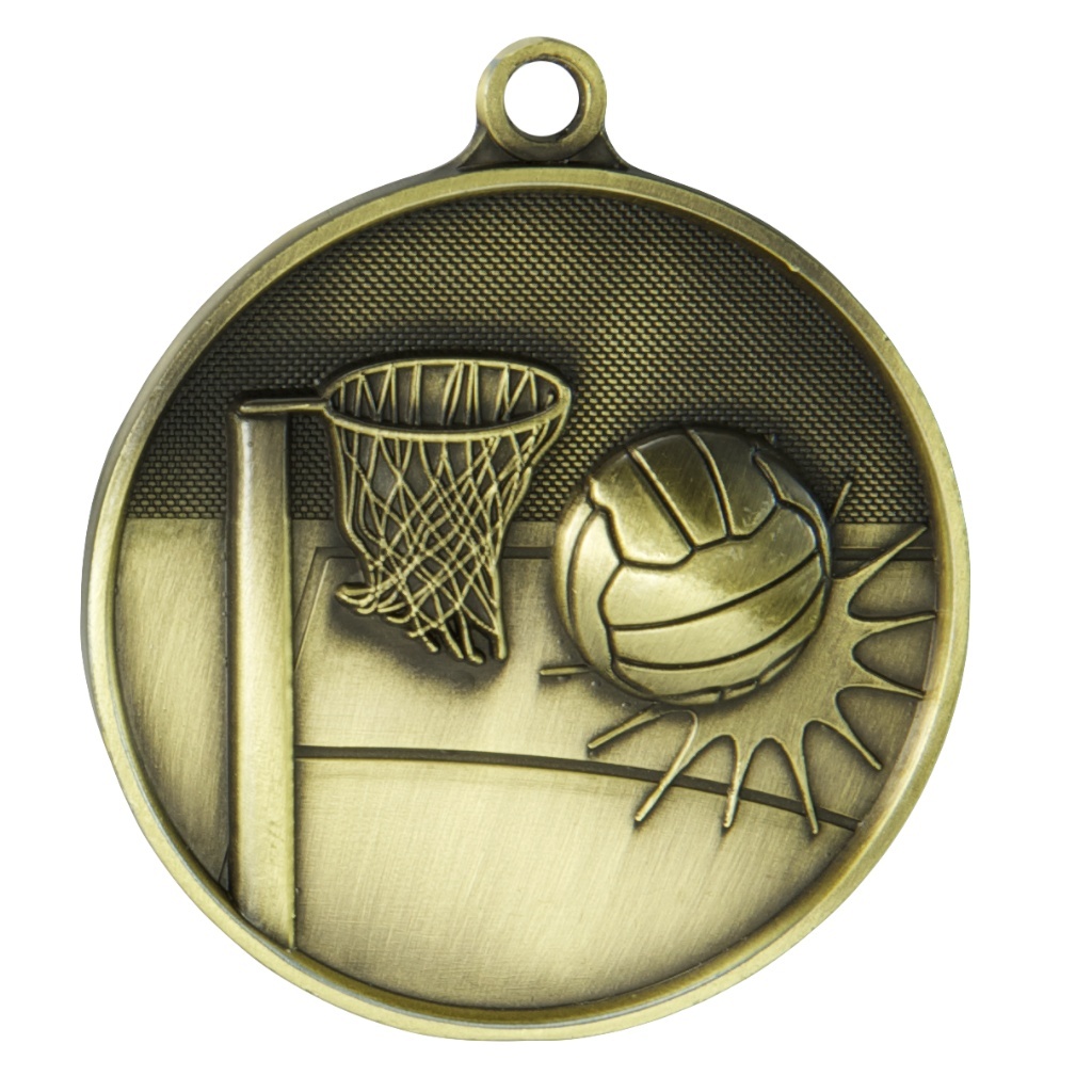1050-8G Supreme Medal - Netball