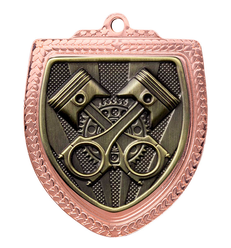 1067BVP-MS23B Shield Medal - MotorSport Pistons