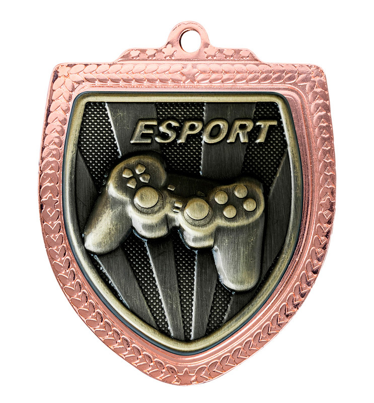 1067BVP-MS95G Shield Medal - eSport/Gaming