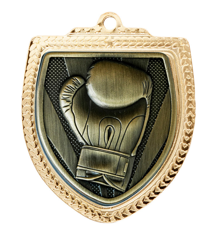 1067GVP-MS32G Shield Medal - Boxing