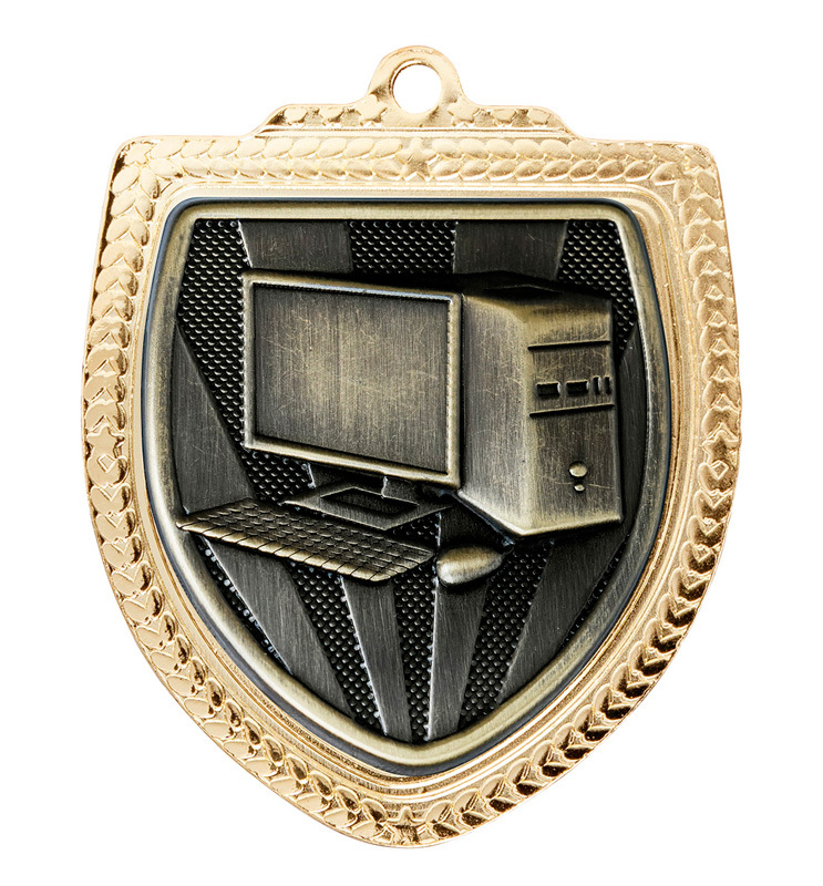 1067GVP-MS42G Shield Medal - Computers