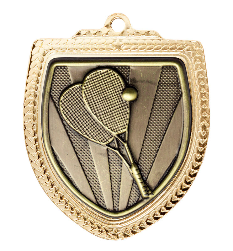 1067GVP-MS60G Shield Medal - Squash