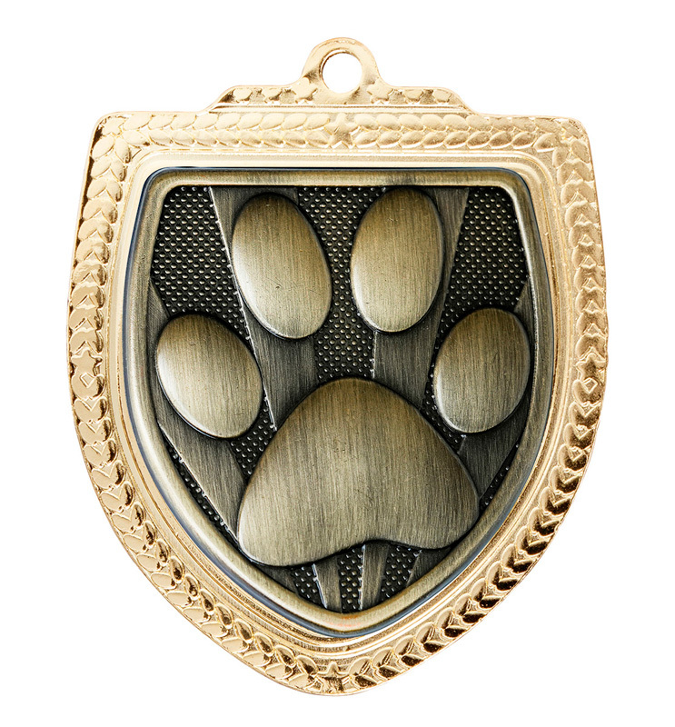 1067GVP-MS97G Shield Medal - Dogs