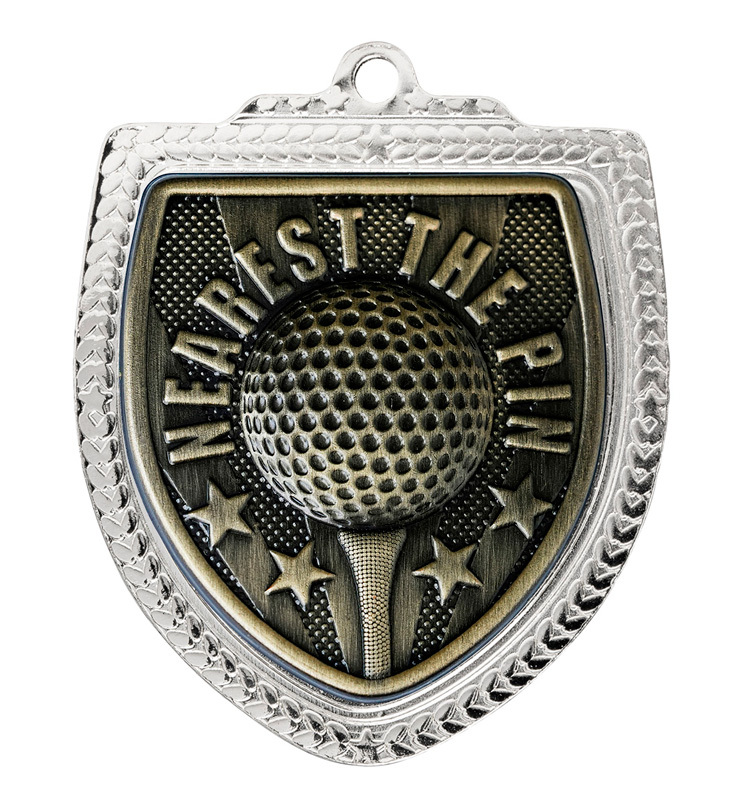 1067SVP-MS10NTP Shield Medal - Golf NTP