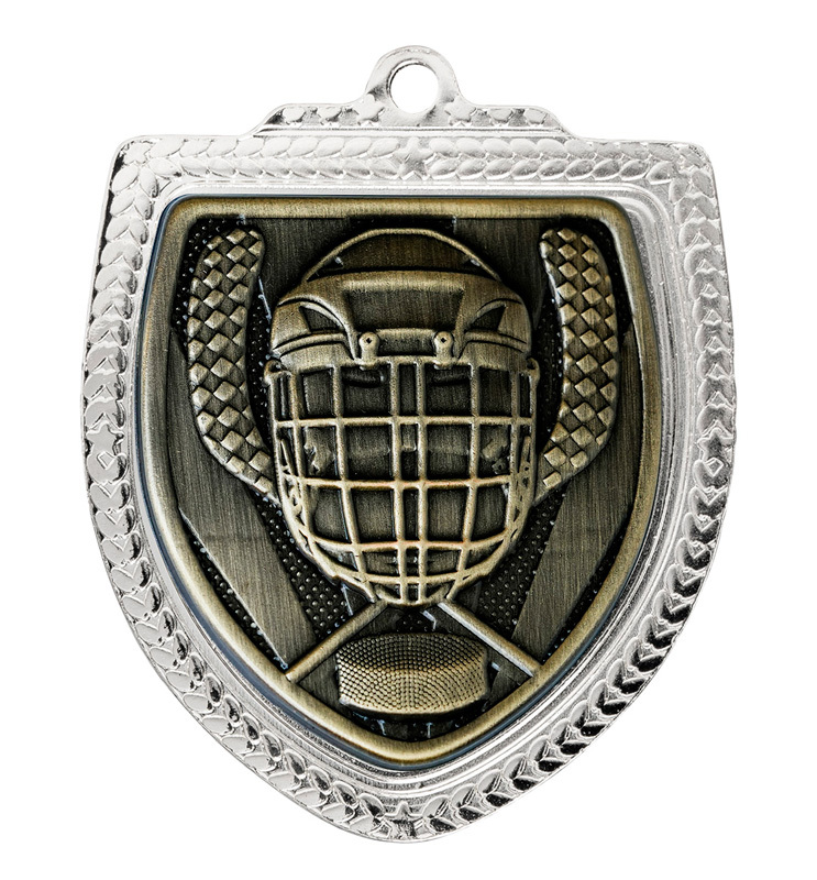 1067SVP-MS25G Shield Medal - Ice Hockey