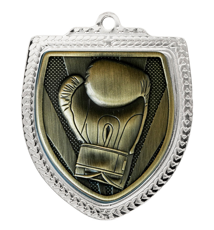 1067SVP-MS32G Shield Medal - Boxing