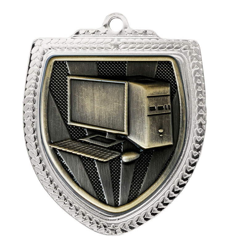 1067SVP-MS42G Shield Medal - Computers