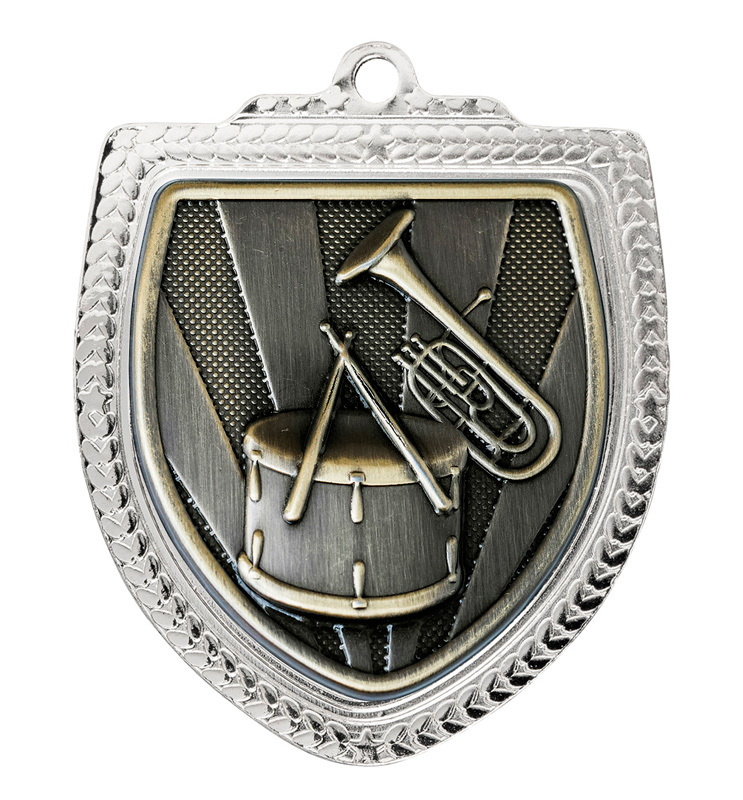 1067SVP-MS45G Shield Medal - Band