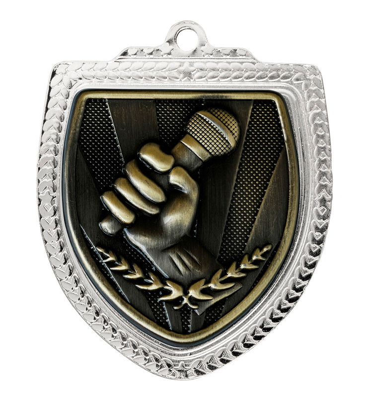 1067SVP-MS48G Shield Medal - Debating/Public Speaking