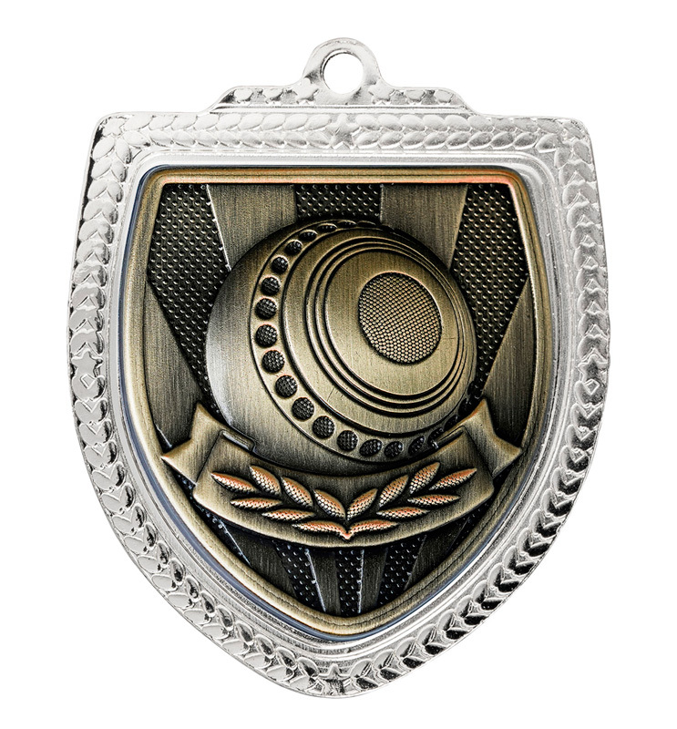 1067SVP-MS58B Shield Medal - Lawn Bowls Ball
