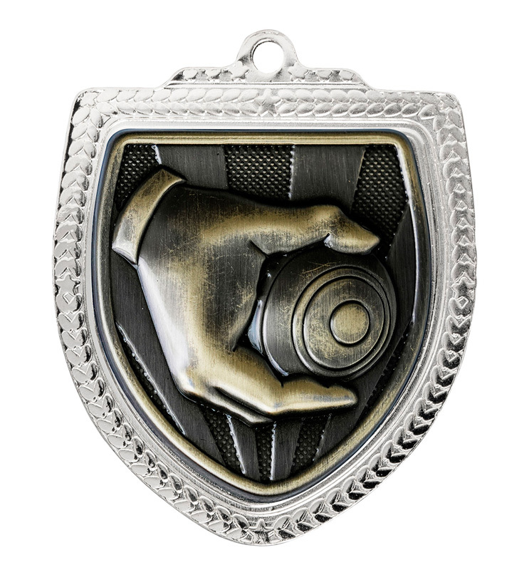1067SVP-MS58G Shield Medal - Lawn Bowls