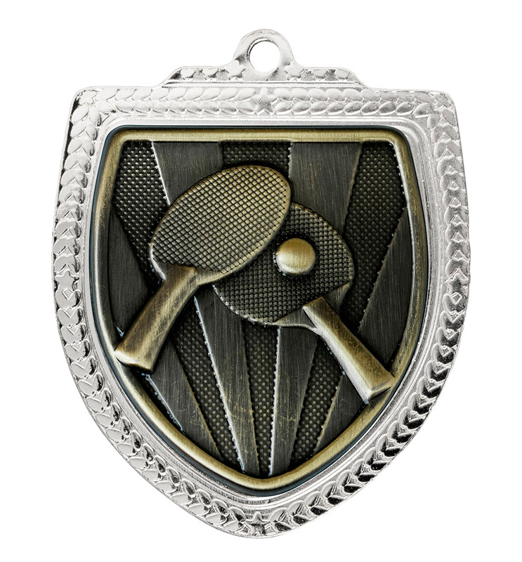 1067SVP-MS59G Shield Medal - Table Tennis
