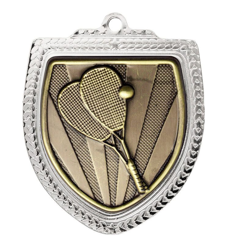 1067SVP-MS60G Shield Medal - Squash