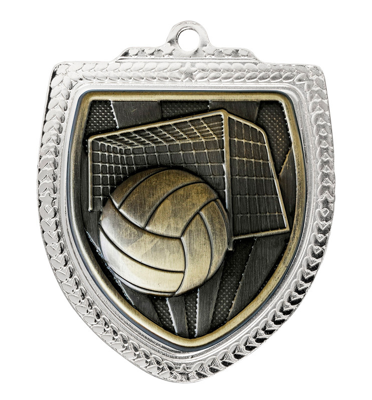 1067SVP-MS68G Shield Medal - Waterpolo
