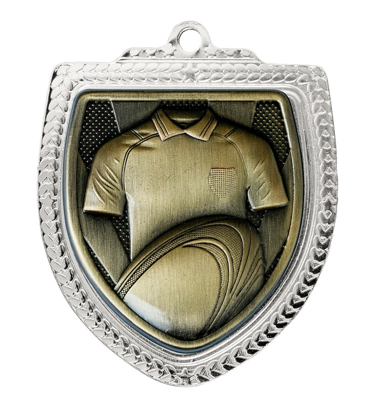 1067SVP-MS6S Shield Medal - Rugby Shirt