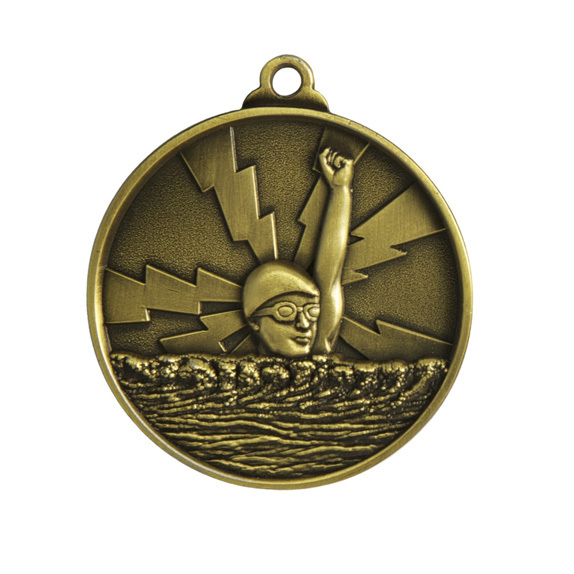 1070-2G Lightning Medal-Swimming