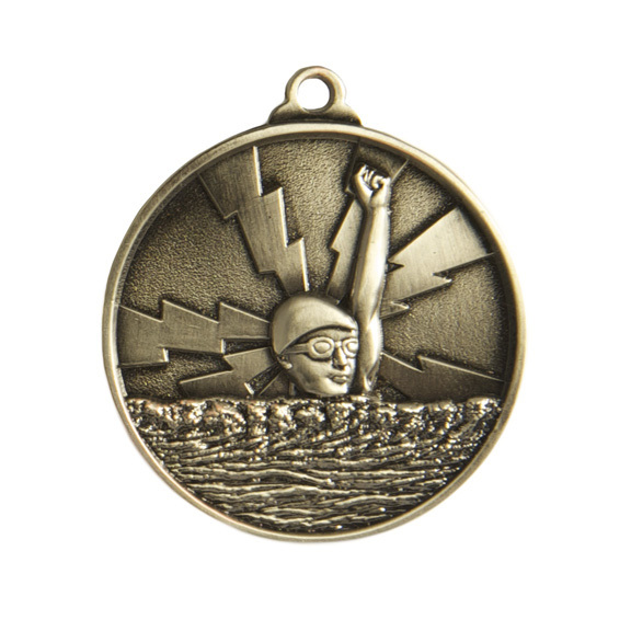 1070-2S Lightning Medal-Swimming