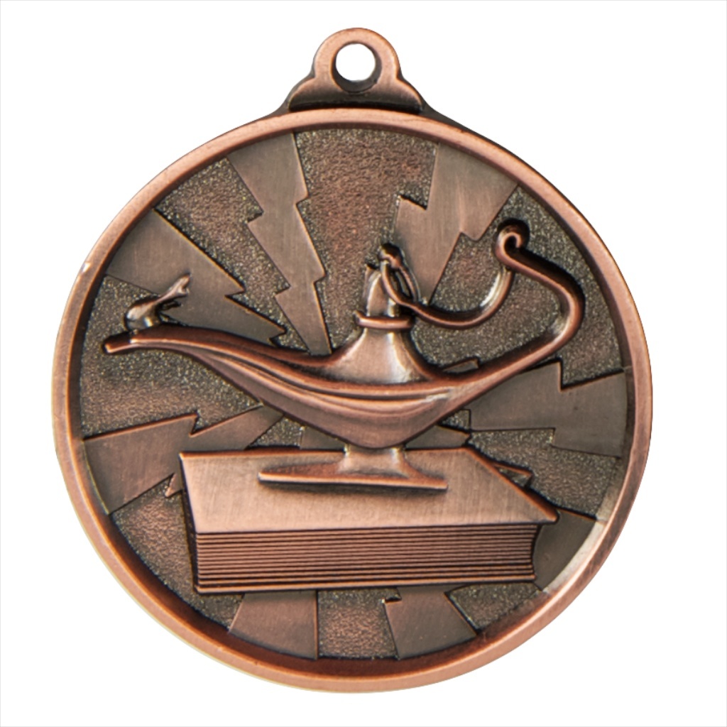 1070-KNOW-BR Lightning Medal-Knowledge
