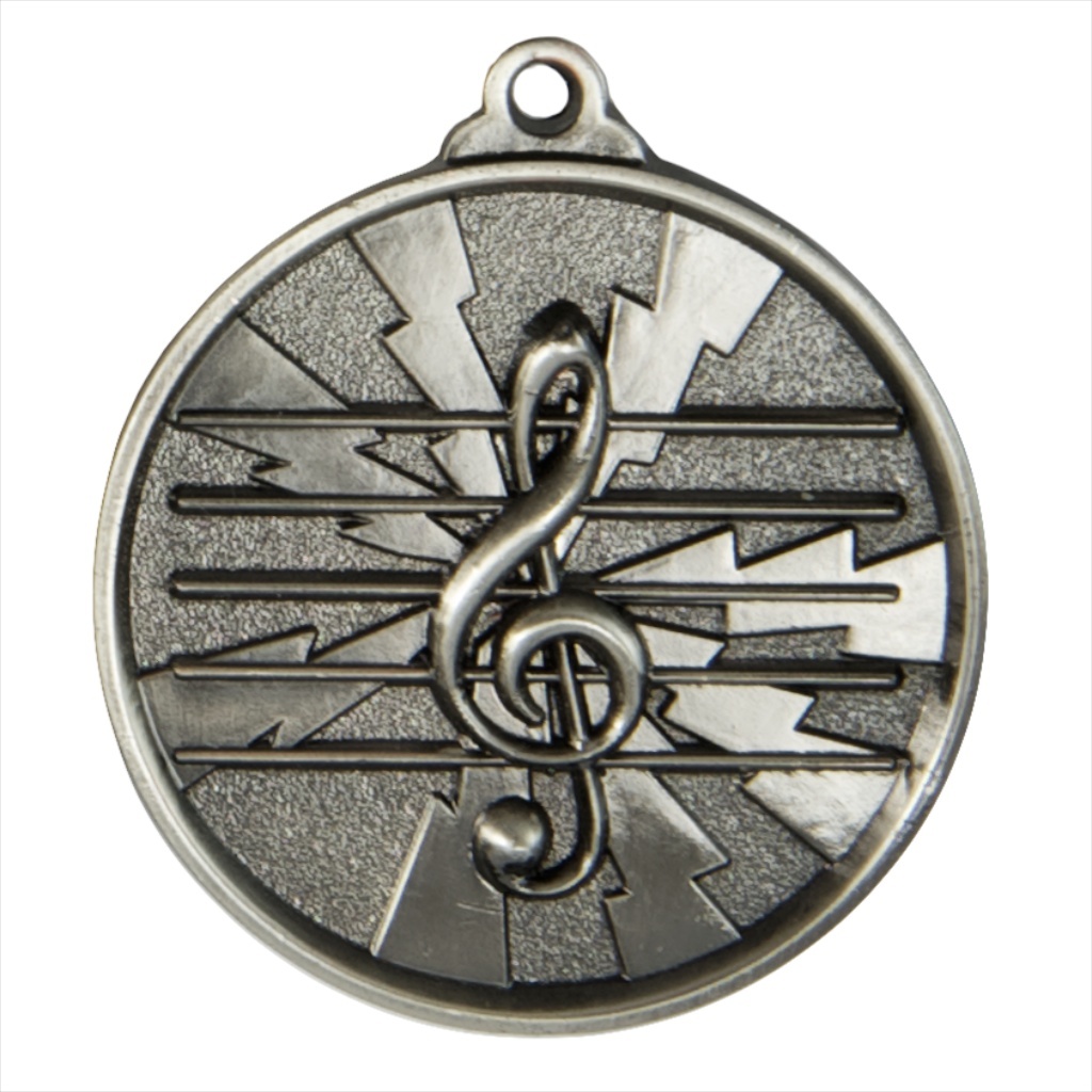 1070-MUSIC-S Lightning Medal-Music