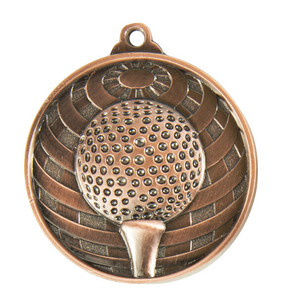1073-10BR Global Medal-Golf