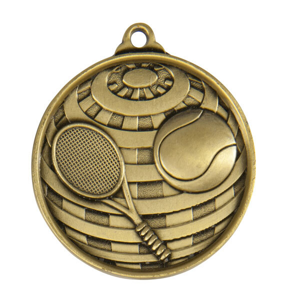 1073-12G Global Medal-Tennis