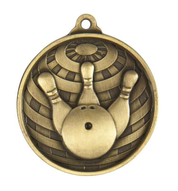 1073-21G Global Medal-Tenpin