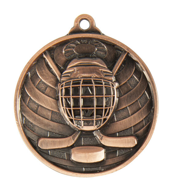 1073-25BR Global Medal-Ice Hockey