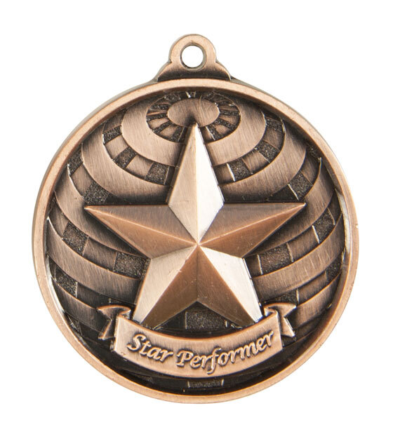 1073-37BR Global Medal-Star Performer