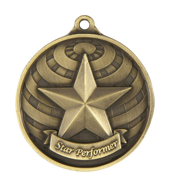 1073-37G Global Medal-Star Performer