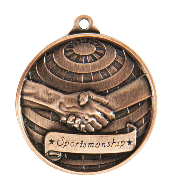1073-38BR Global Medal-Sportsmanship