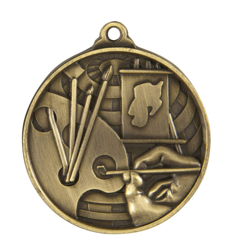 1073-46G Global Medal-Art