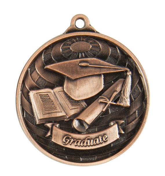 1073-52BR Global Medal-Graduate