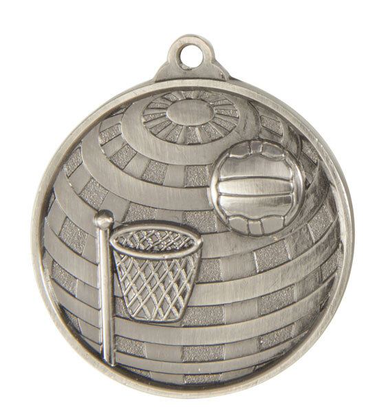 1073-8S Global Medal-Netball