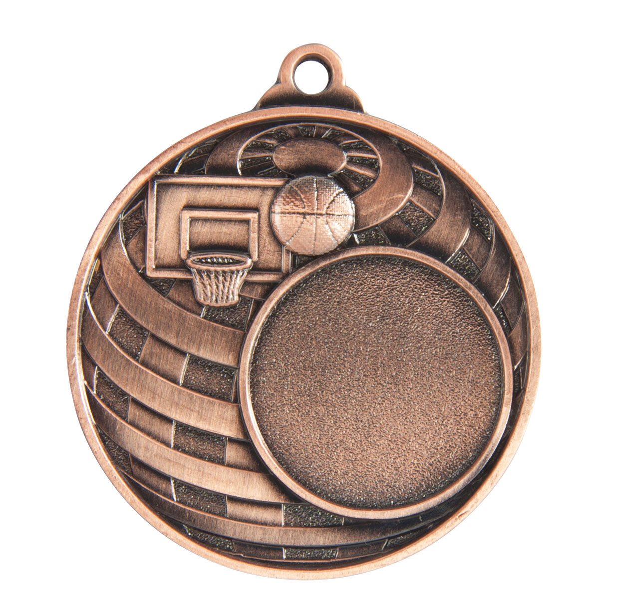 1073C-7BR Global Medal -Basketball + 25mm insert
