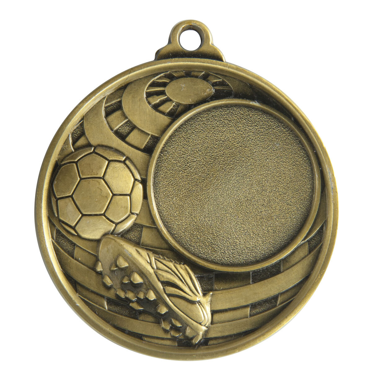 1073C-9G Global Medal -Football + 25mm insert