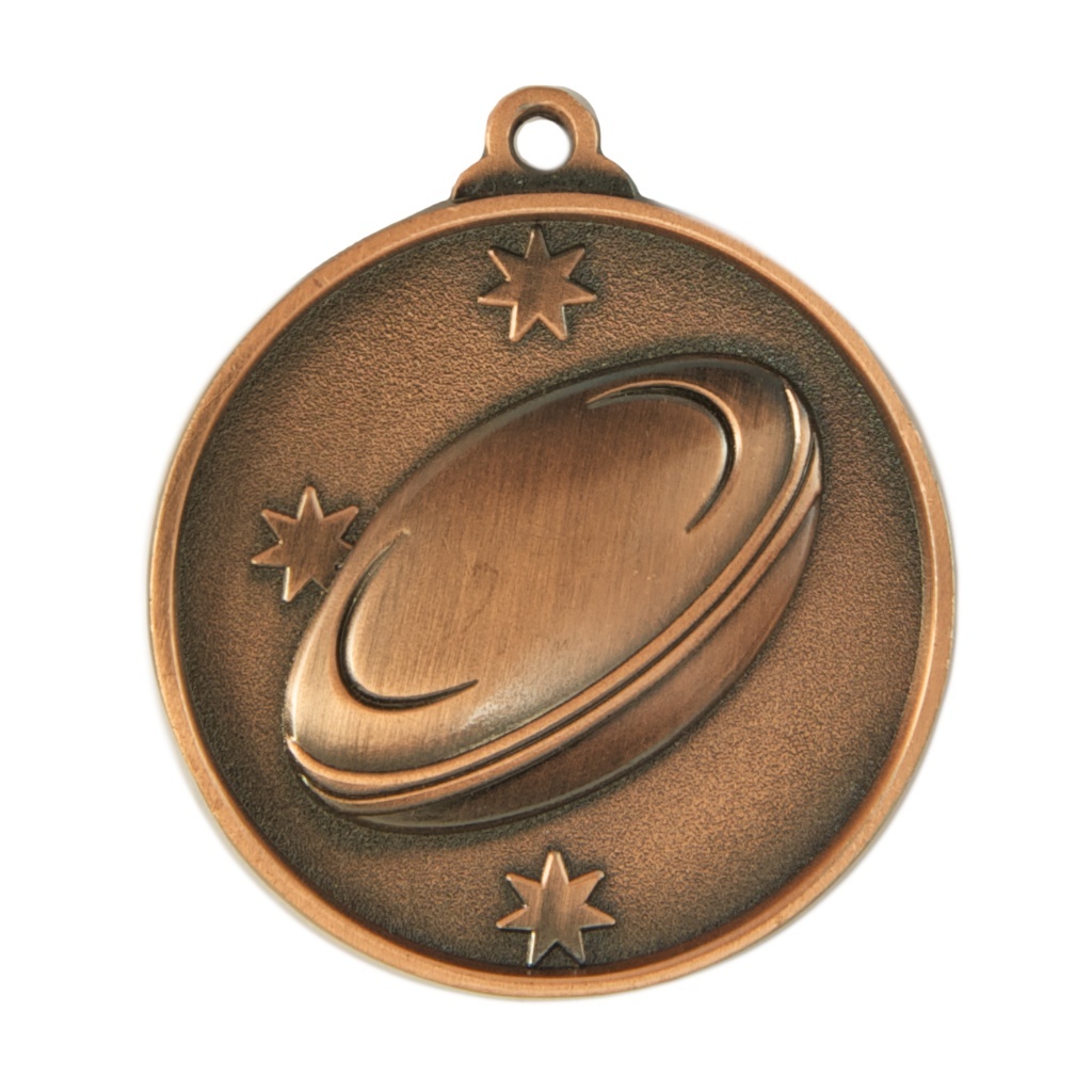 1075-6BR Southern Cross Medal-Rugby
