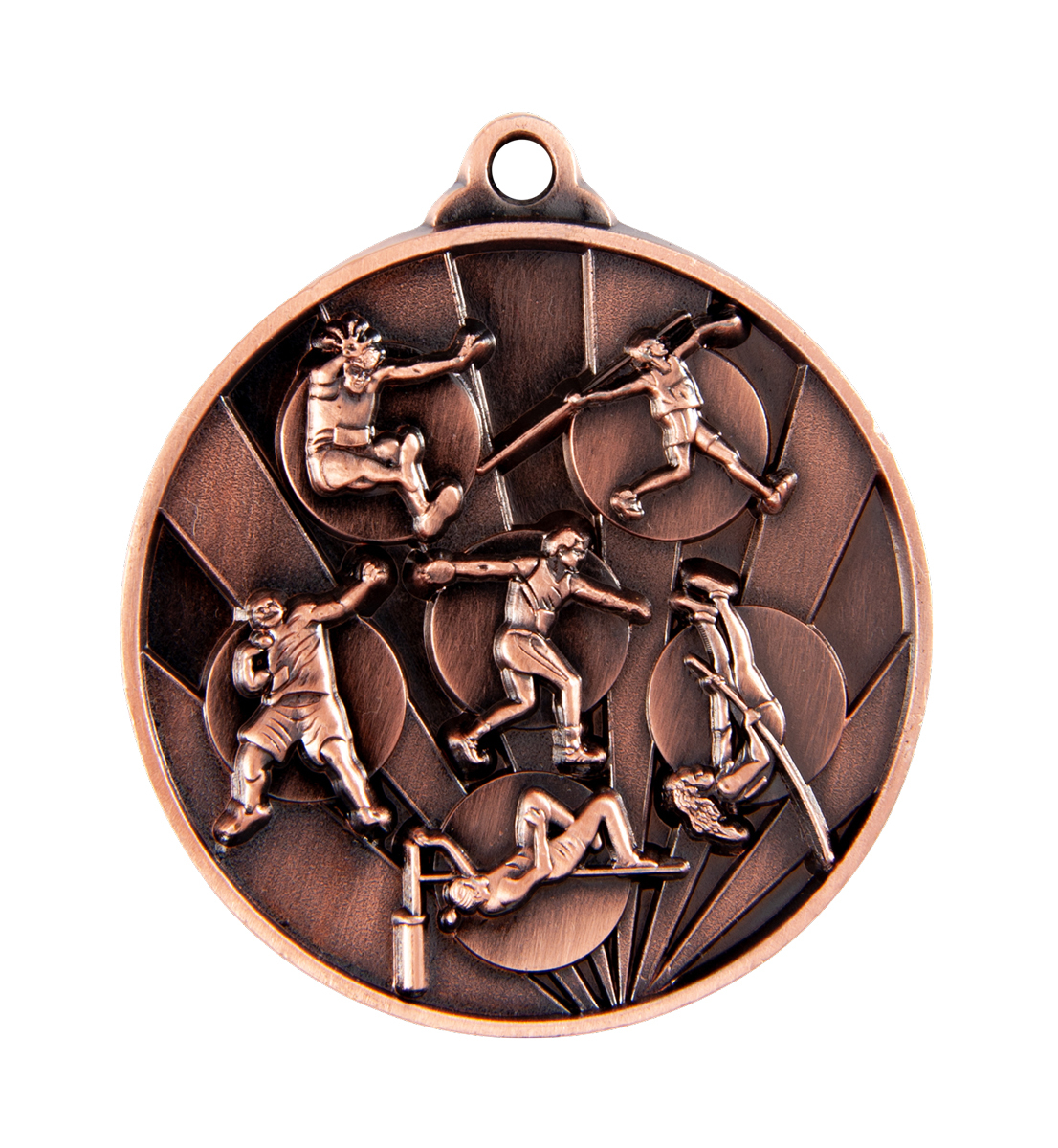 1076-16BR Sunrise Medal-Athletics Field