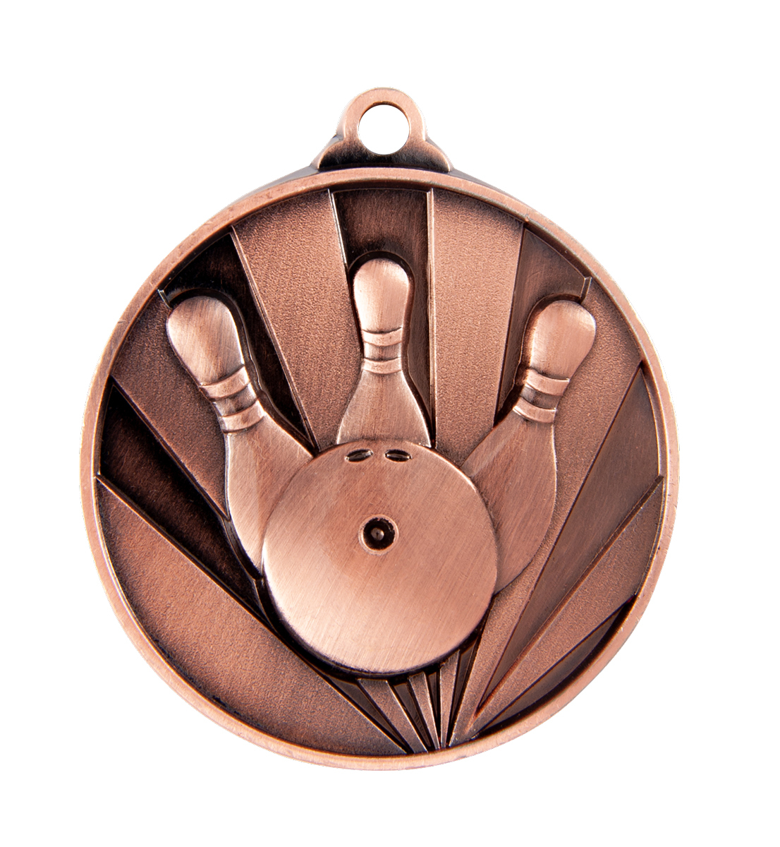 1076-21BR Sunrise Medal-Ten Pin